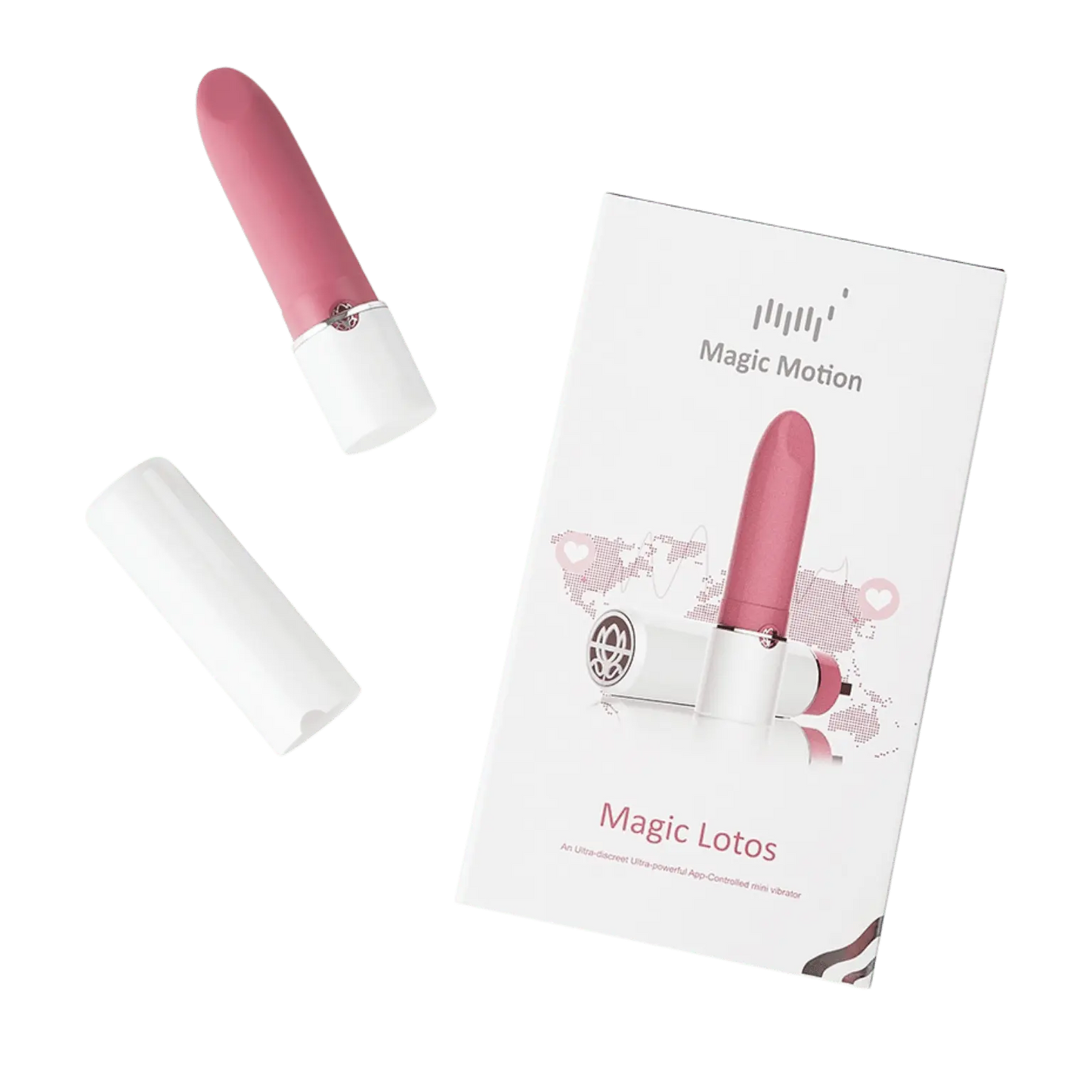 Coffret luxe Mini vibro Magic Lotos - Magic Motion chez Oh My God'Z