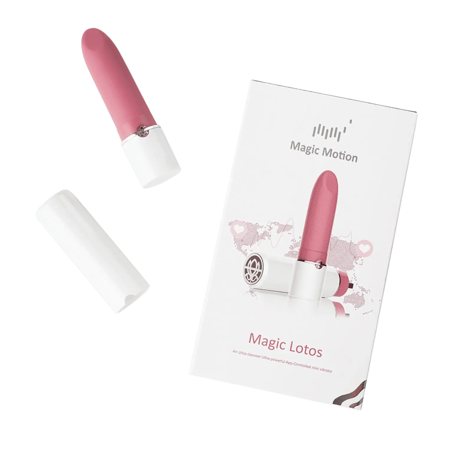 Coffret luxe Mini vibro Magic Lotos - Magic Motion chez Oh My God'Z