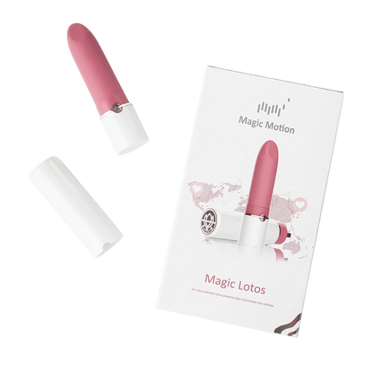 Coffret luxe Mini vibro Magic Lotos - Magic Motion chez Oh My God'Z