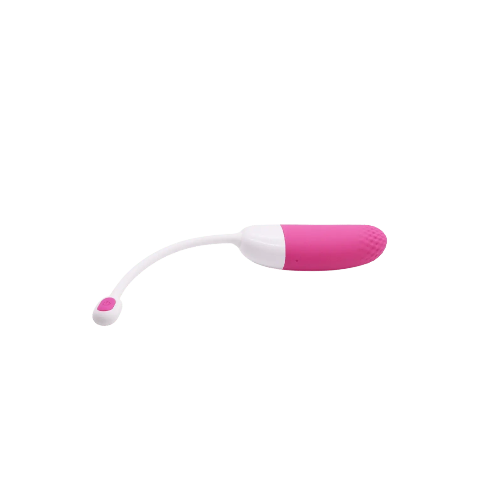 Œuf vibrant connecté Magic Vini en rose et blanc, avec antenne souple pour un confort d'utilisation optimal. Disponible chez Oh My God'Z, cet accessoire est contrôlable via une application mobile pour une stimulation personnalisée.