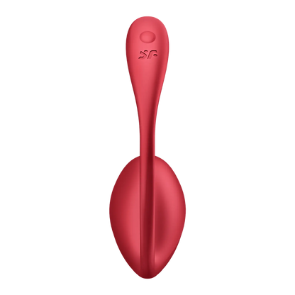 Sextoy haute technologie : l’œuf vibrant Petal de Satisfyer, vendu chez Oh My God'Z. Fabriqué en silicone médical, il offre des vibrations intenses contrôlables via une application ou une télécommande. Son design souple assure un confort optimal lors de l’utilisation.