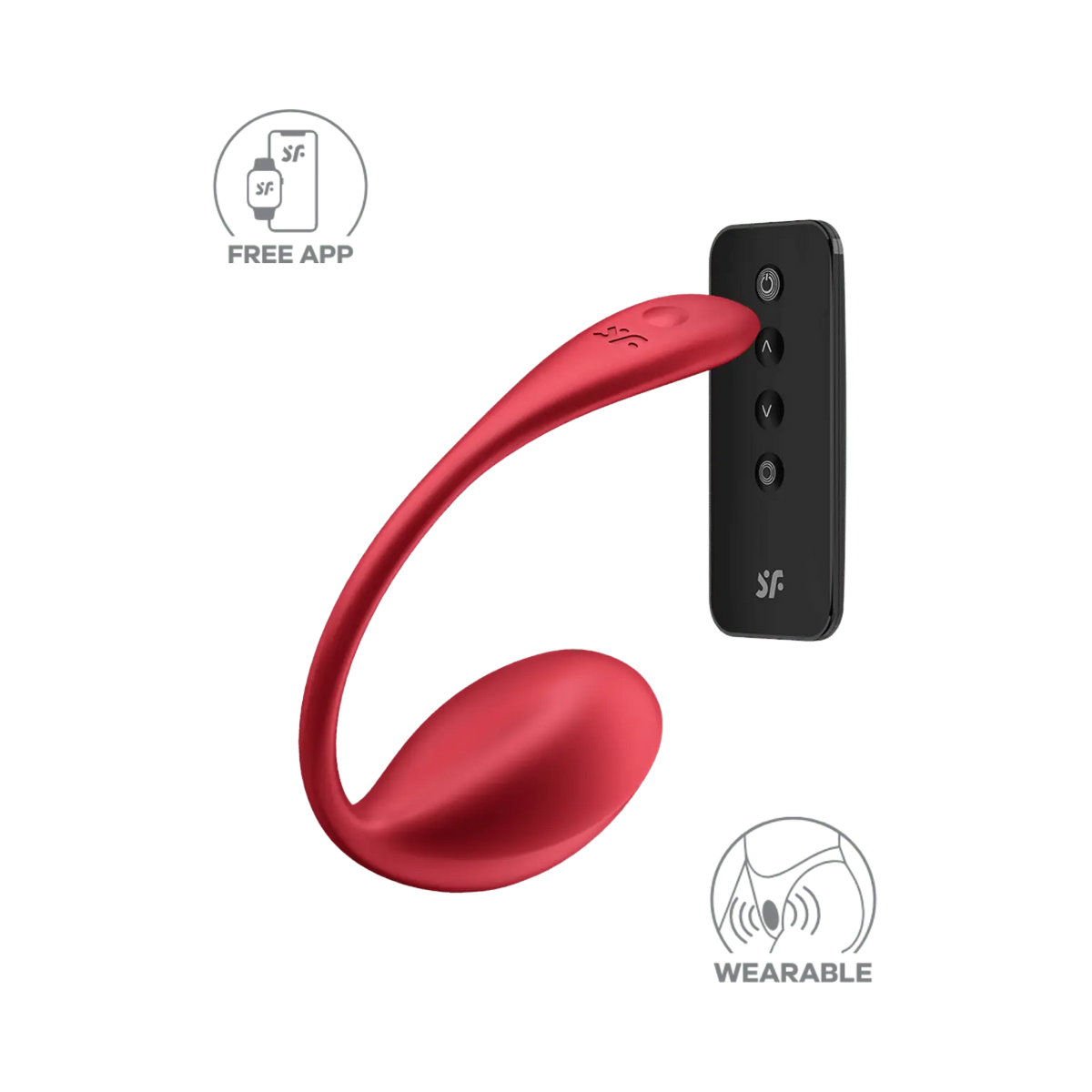 L’œuf vibrant connecté Petal de Satisfyer, parfait pour une stimulation discrète et puissante. Disponible chez Oh My God'Z, ce sextoy premium offre un contrôle via une télécommande et une application, pour un plaisir personnalisé.