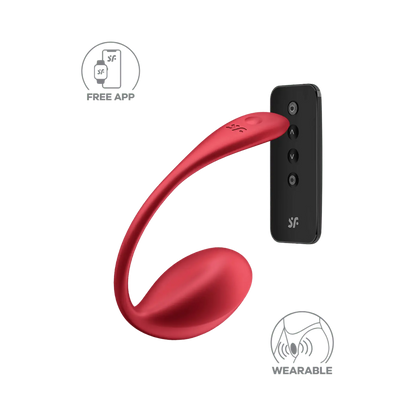 L’œuf vibrant connecté Petal de Satisfyer, parfait pour une stimulation discrète et puissante. Disponible chez Oh My God'Z, ce sextoy premium offre un contrôle via une télécommande et une application, pour un plaisir personnalisé.