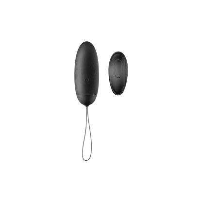 Œuf vibrant My Empress avec télécommande sans fil, proposé par la marque Black Empire chez Oh My God'Z. Son design élégant en noir mat est parfait pour des jeux intimes discrets et excitants.