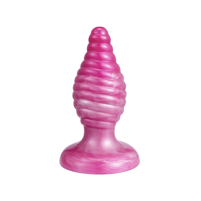 Plug anal M Fantasy Collection SilexD rose texturé, design sensoriel – Oh My God’Z