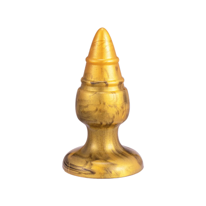 Plug anal M Fantasy Collection SilexD doré – Oh My God’Z sextoy élégant à sensations évolutives