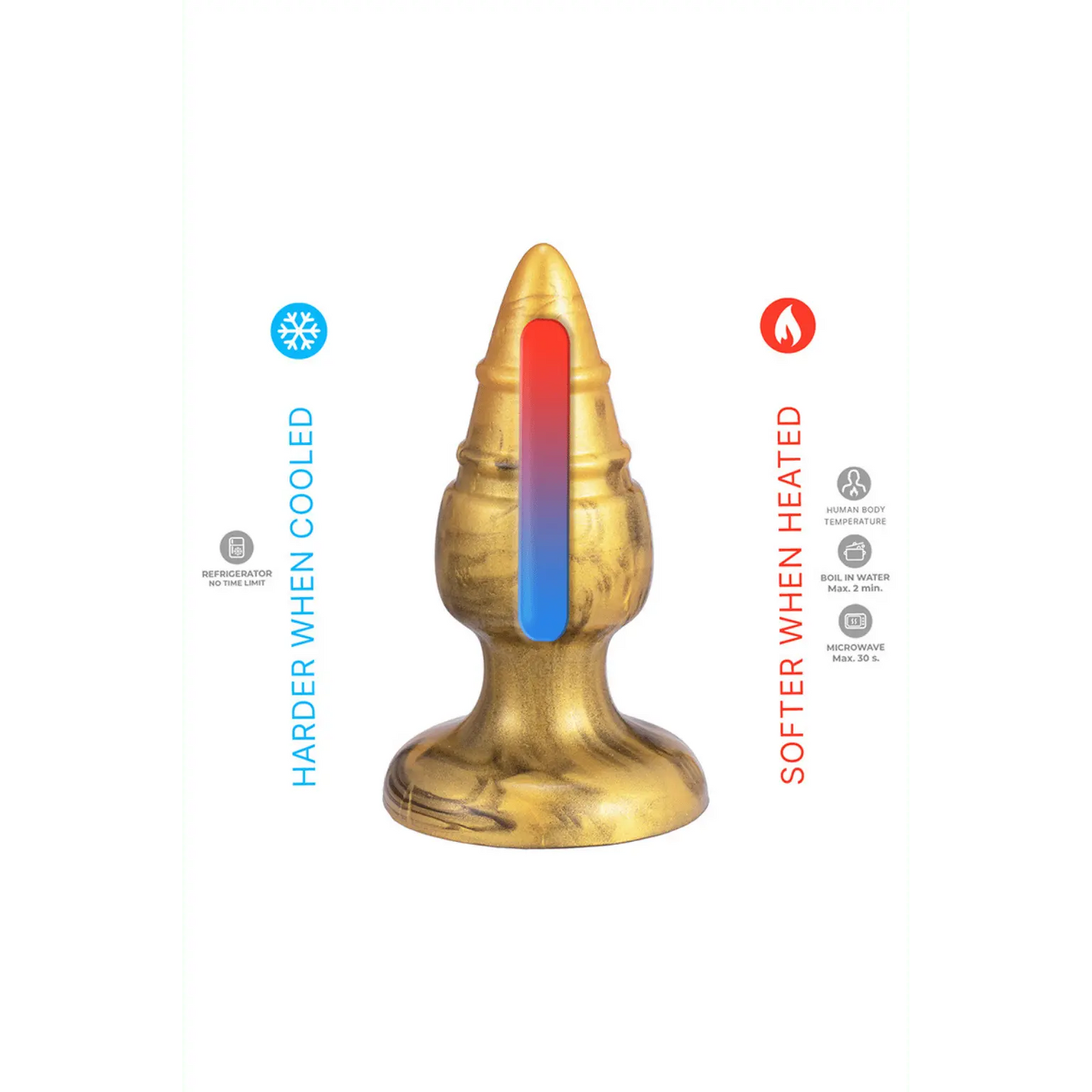 Plug anal M Fantasy Collection SilexD thermoactif – Oh My God’Z expérience sensorielle innovante