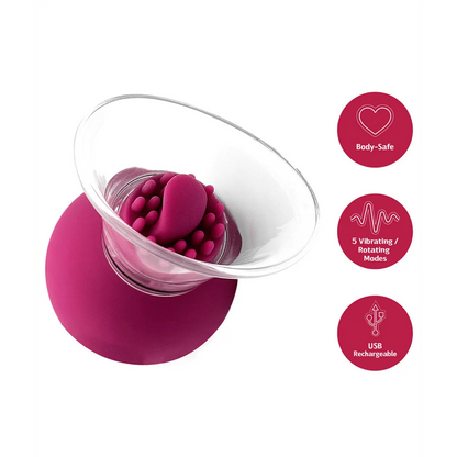 Stimulateur clitoridien et tétons She.E.O avec vibrations ciblées – Oh My God’Z