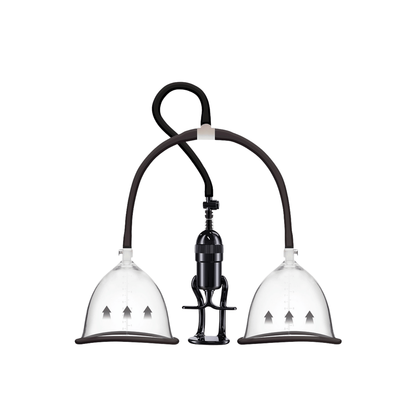 Pompe à seins manuelle She.E.O double cloches transparentes – Oh My God’Z