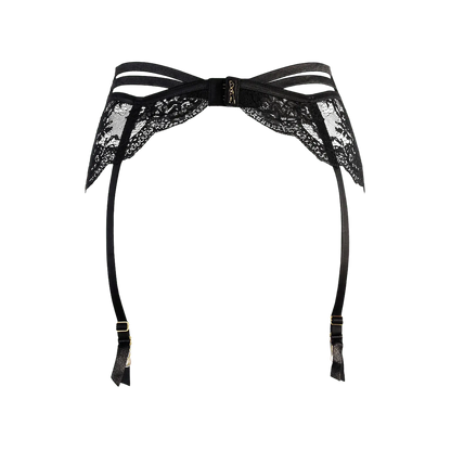 Porte-jarretelles féminin dentelle noire Axami by Oh My God’Z