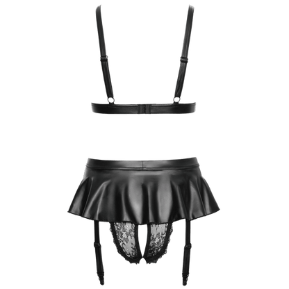 Ensemble lingerie noire vue arrière Oh My God’Z. Raffiné.
