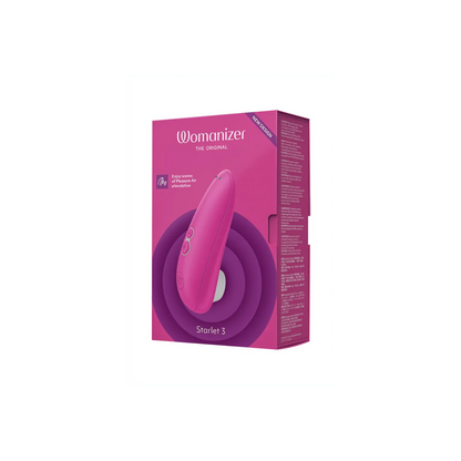 Womanizer Starlet 3 rose stimulateur luxe boutique Oh My God'Z