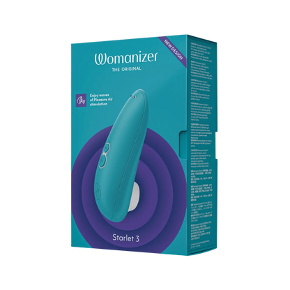 Boîte Womanizer Starlet 3 bleu sextoy de luxe Oh My God'Z