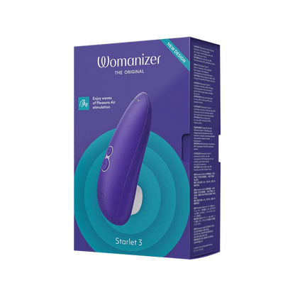 Boîte Womanizer Starlet 3 violet stimulateur clitoridien Oh My God'Z