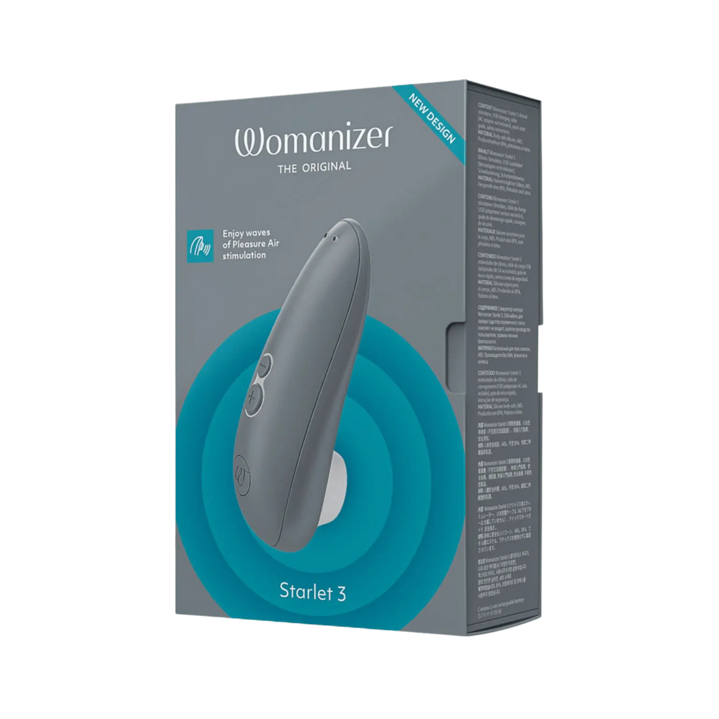 Boîte Womanizer Starlet 3 sextoy clitoridien haut de gamme Oh My God'Z