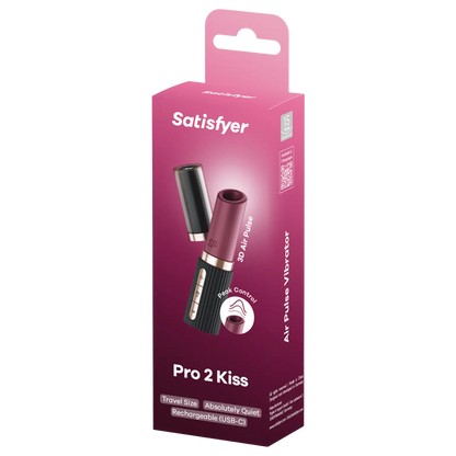 Stimulateur Pro 2 Kiss de Satisfyer chez Oh My God'Z, luxe et discrétion en un sextoy