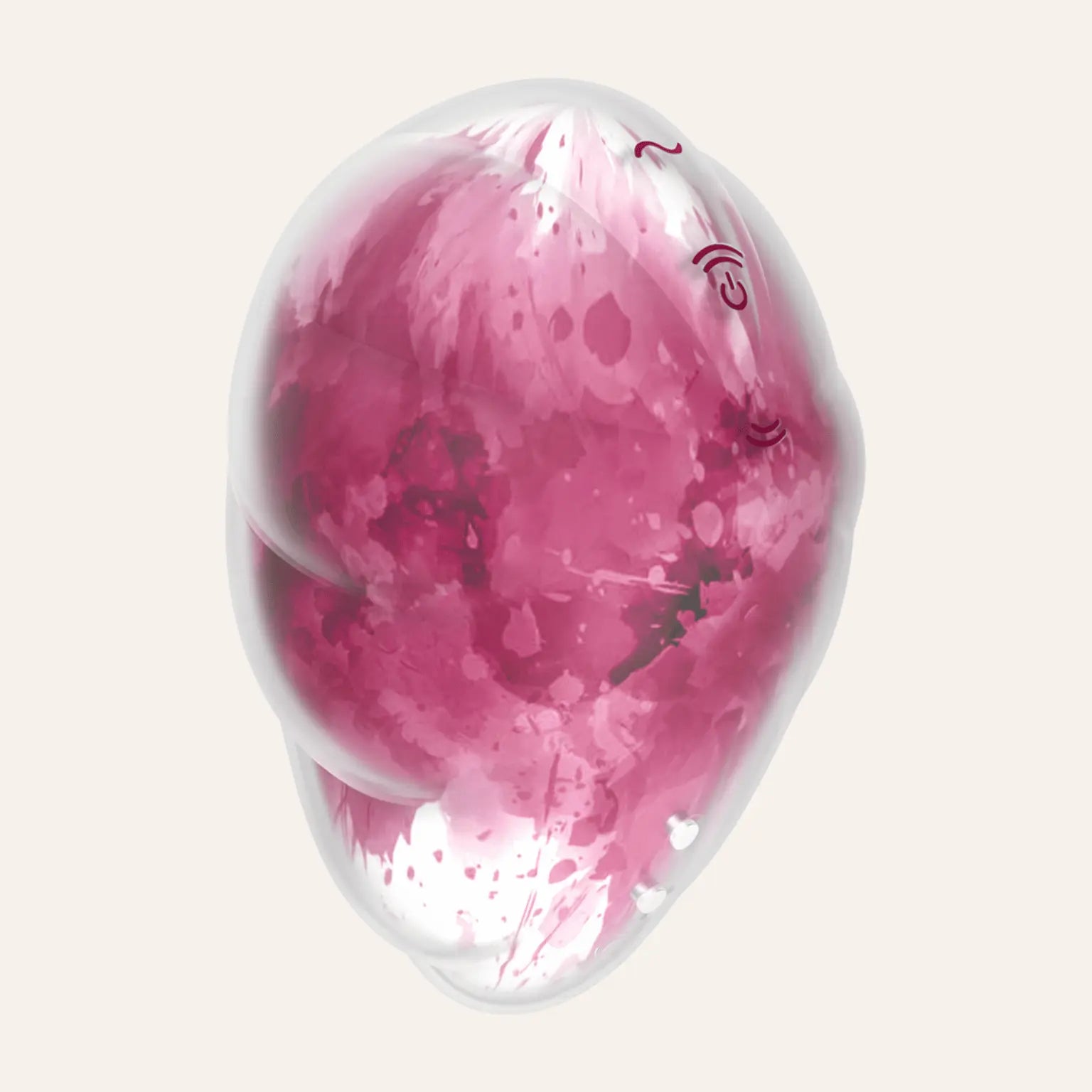 Vue arrière du stimulateur Cloud Dancer de Satisfyer, mettant en avant sa finition élégante et ses commandes intuitives. Idéal pour des expériences sensorielles personnalisées. Exclusivement chez Oh My God'Z.