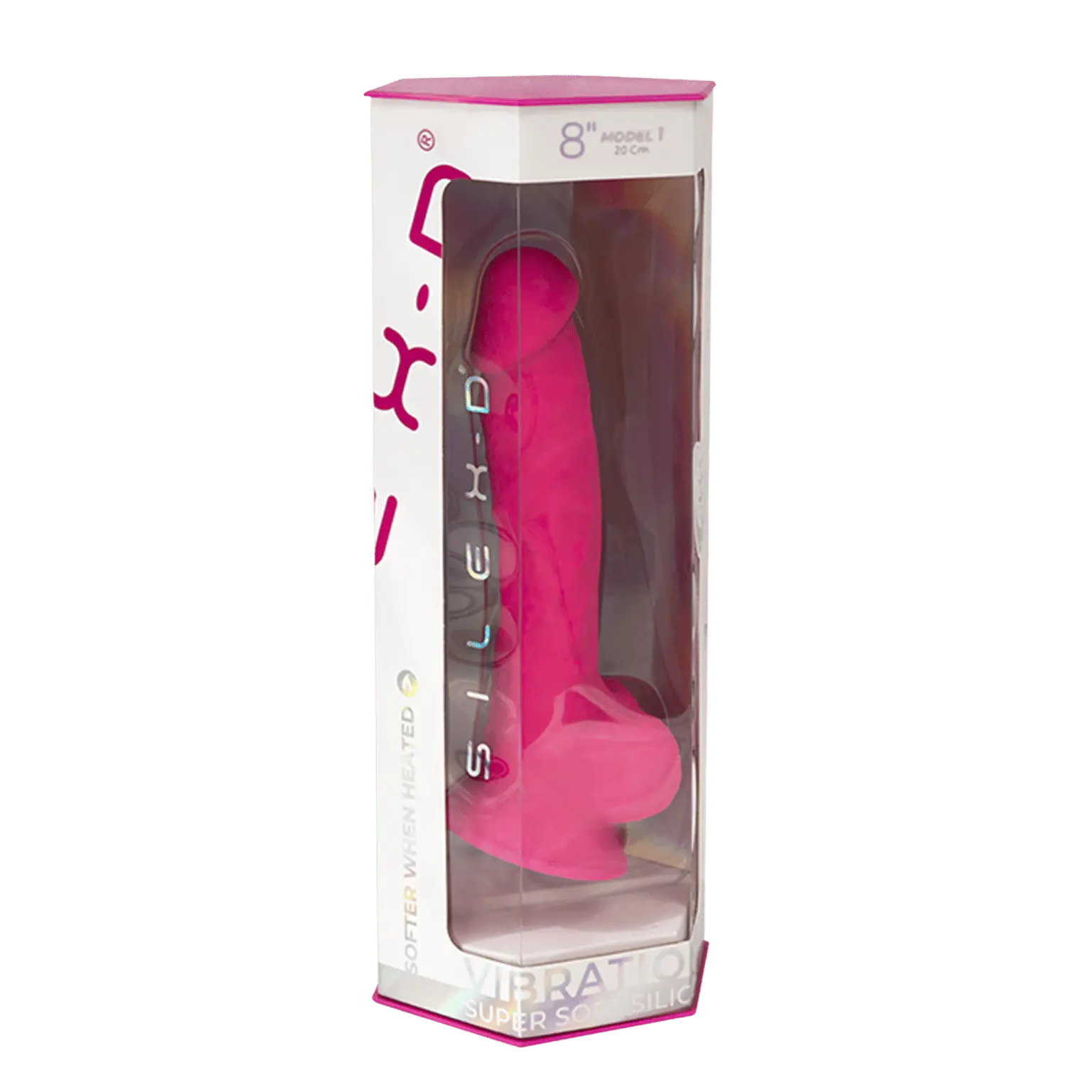 Dildo vibrant rose à ventouse et texture réaliste – Oh My God’Z