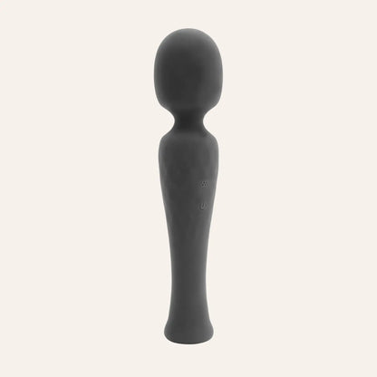 Vibromasseur Wand L'envoûteur avec boutons de commande visibles, sextoy haut de gamme proposé par Oh My God'Z, parfait pour une expérience sensorielle élégante et maîtrisée.