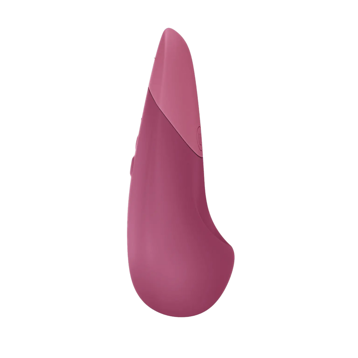 Vue latérale du Womanizer Vibe rose, sextoy de luxe Oh My God'Z