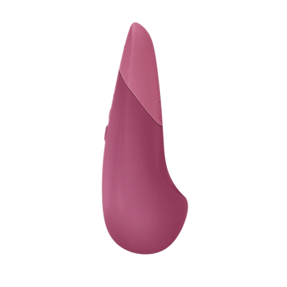 Vue latérale du Womanizer Vibe rose, sextoy de luxe Oh My God'Z