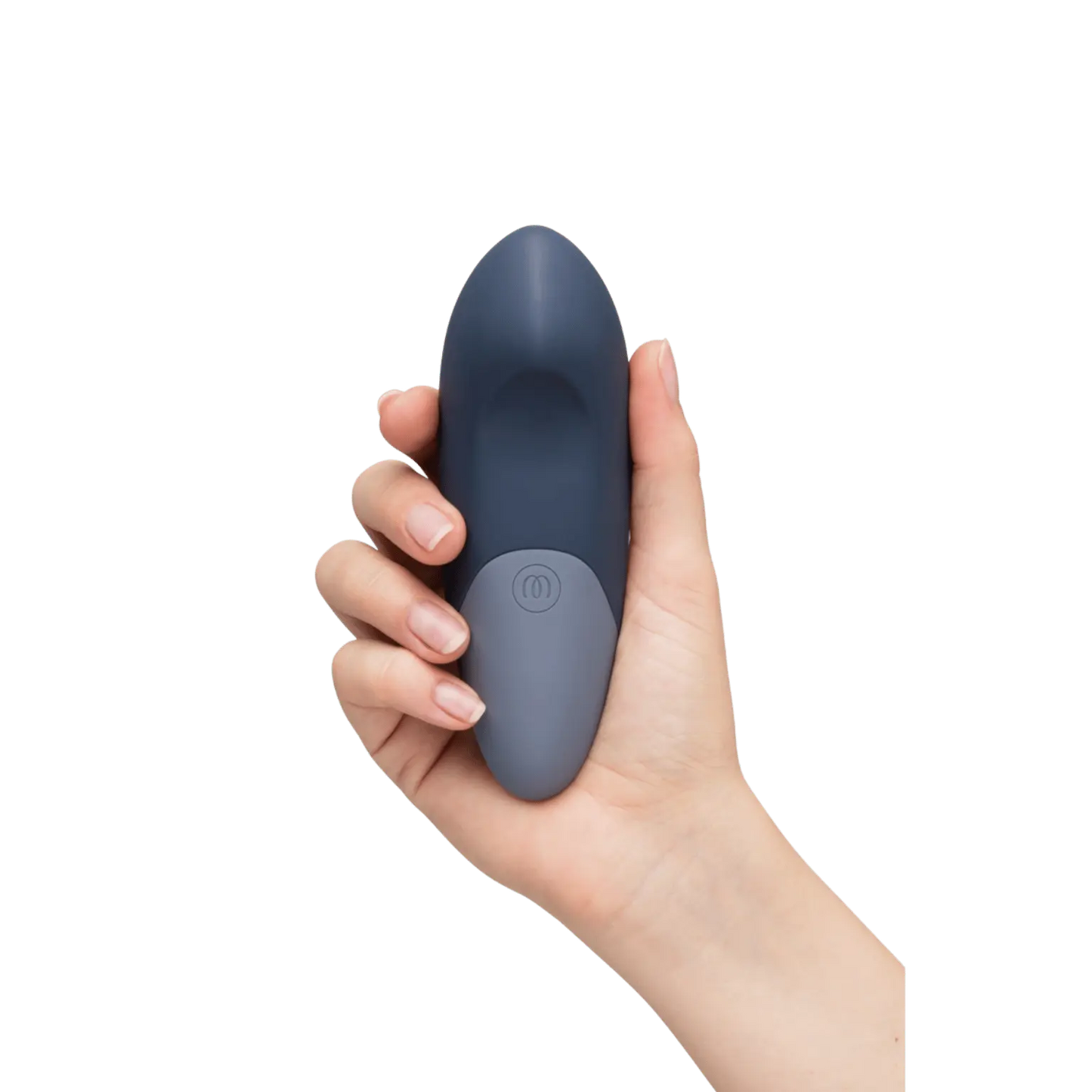 Womanizer Vibe bleu en main, sextoy discret chez Oh My God'Z