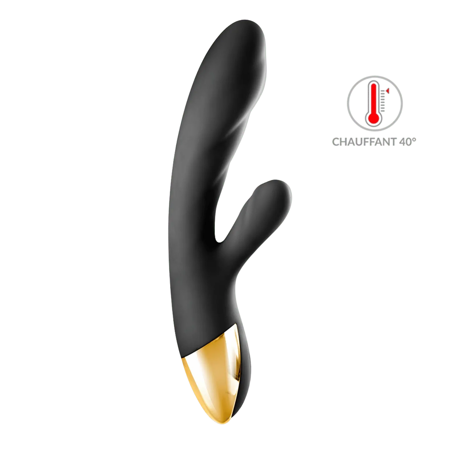 Vibromasseur chauffant My Queen 2 Black Empire, sextoy haut de gamme Oh My God'Z.