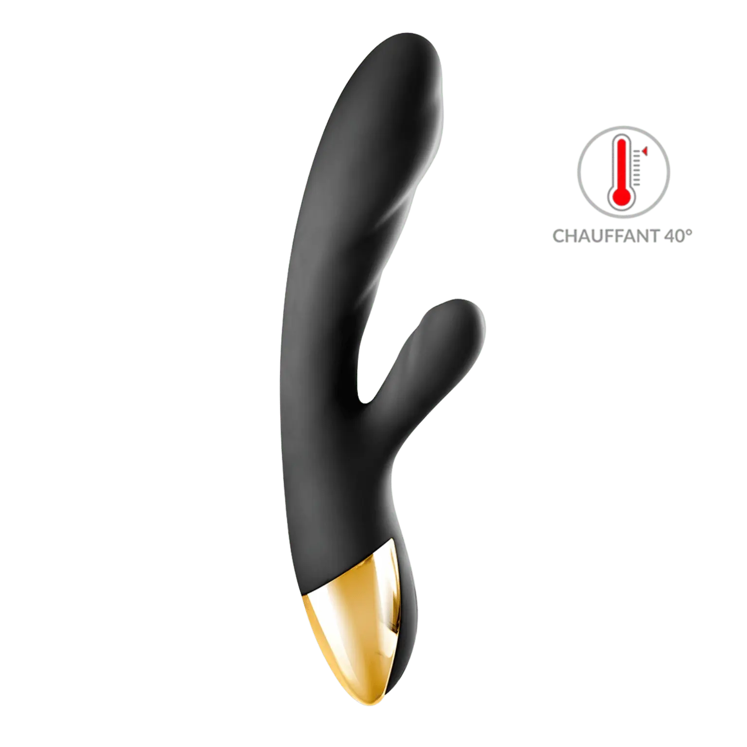 Vibromasseur chauffant My Queen 2 Black Empire, sextoy haut de gamme Oh My God'Z.