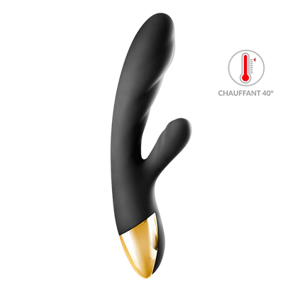 Vibromasseur chauffant My Queen 2 Black Empire, sextoy haut de gamme Oh My God'Z.