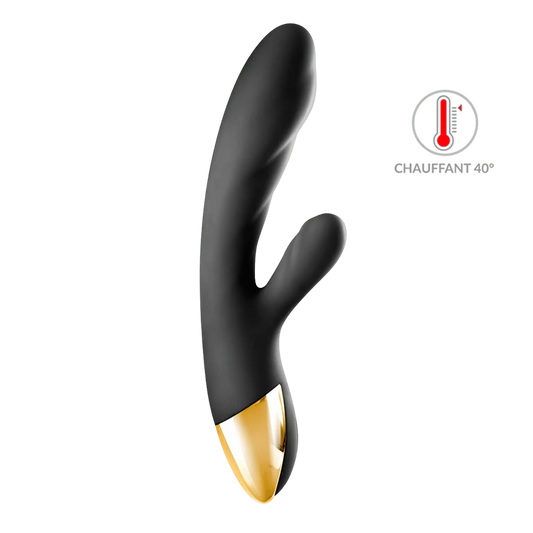 Vibromasseur chauffant My Queen 2 Black Empire, sextoy haut de gamme Oh My God'Z.