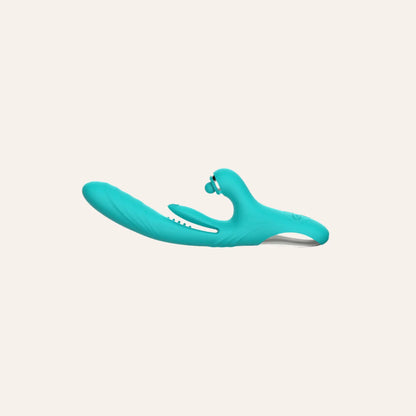 Sextoy Lisa de Good Vibes Only, combinaison de stimulation clitoridienne et Point G, conçu pour des sensations intenses et personnalisées. En vente chez Oh My God'Z pour une expérience haut de gamme.