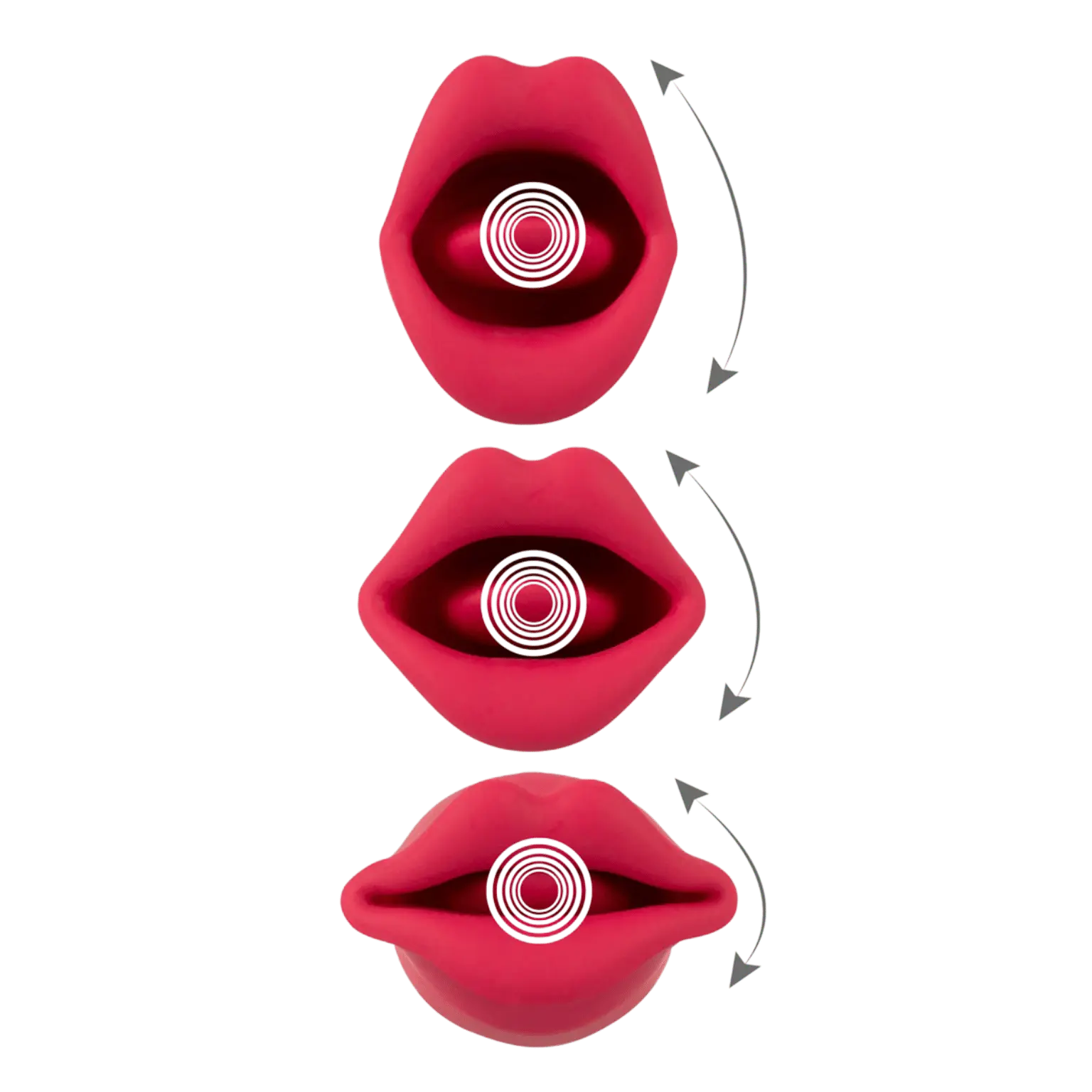 Vibromasseur Oral Fun You2Toys lèvres mouvantes - boutique Oh My God'Z