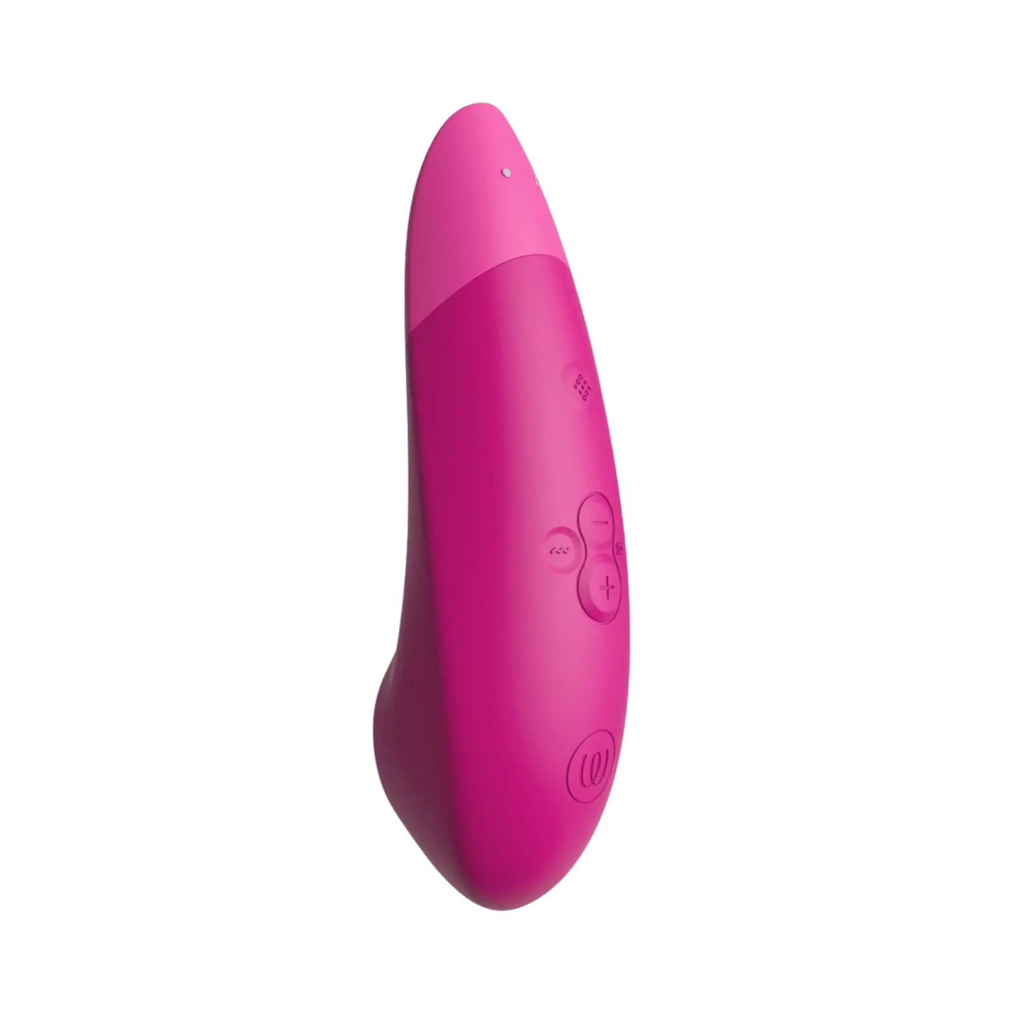 Design fluide et commandes du Womanizer Enhance rose – sextoy haut de gamme pour une stimulation clitoridienne sans contact, en vente sur Oh My God'Z.