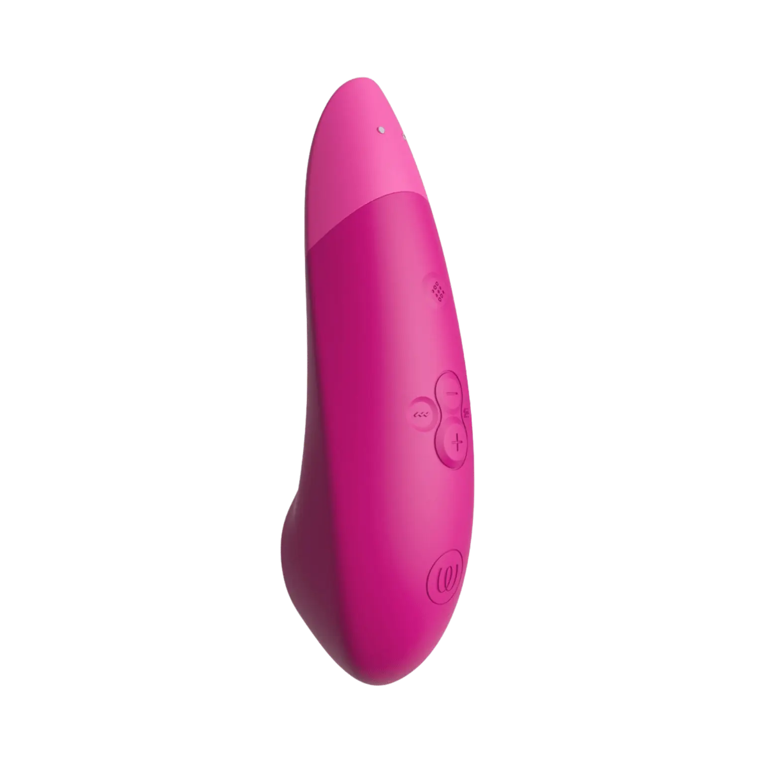 Design fluide et commandes du Womanizer Enhance rose – sextoy haut de gamme pour une stimulation clitoridienne sans contact, en vente sur Oh My God'Z.