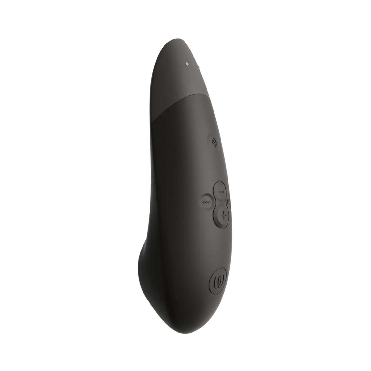 Commandes intégrées du Womanizer Enhance noir, design sobre et raffiné pour une expérience intime de luxe, en exclusivité chez Oh My God'Z.