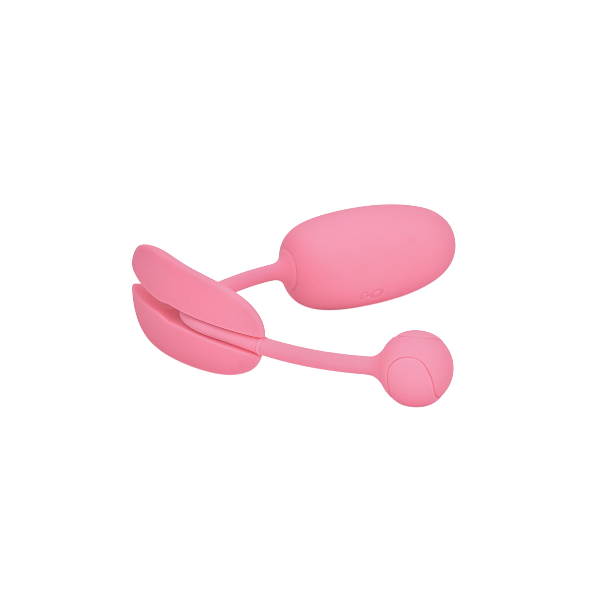 Boule de Kegel Coach Magic Motion rose en silicone posee avec son accessoire d'insertion en ancre - Oh My God'Z