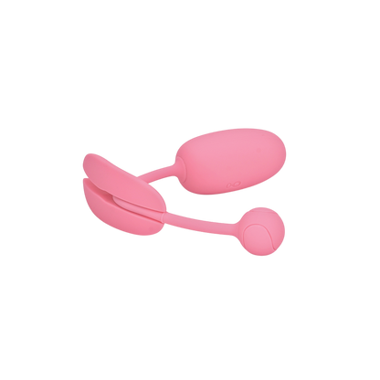 Boule de Kegel Coach Magic Motion rose en silicone posee avec son accessoire d'insertion en ancre - Oh My God'Z