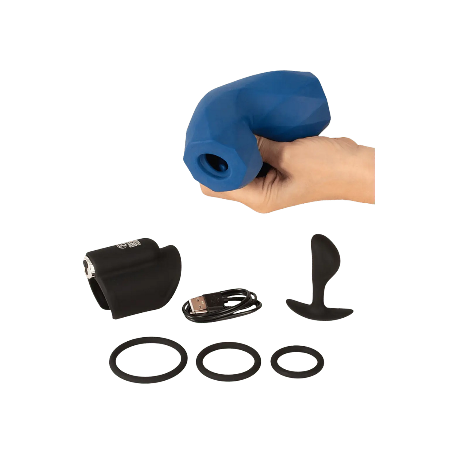 Coffret 4 sextoys pour homme Magic Shiver – ensemble érotique masculin rechargeable – Oh My God’Z