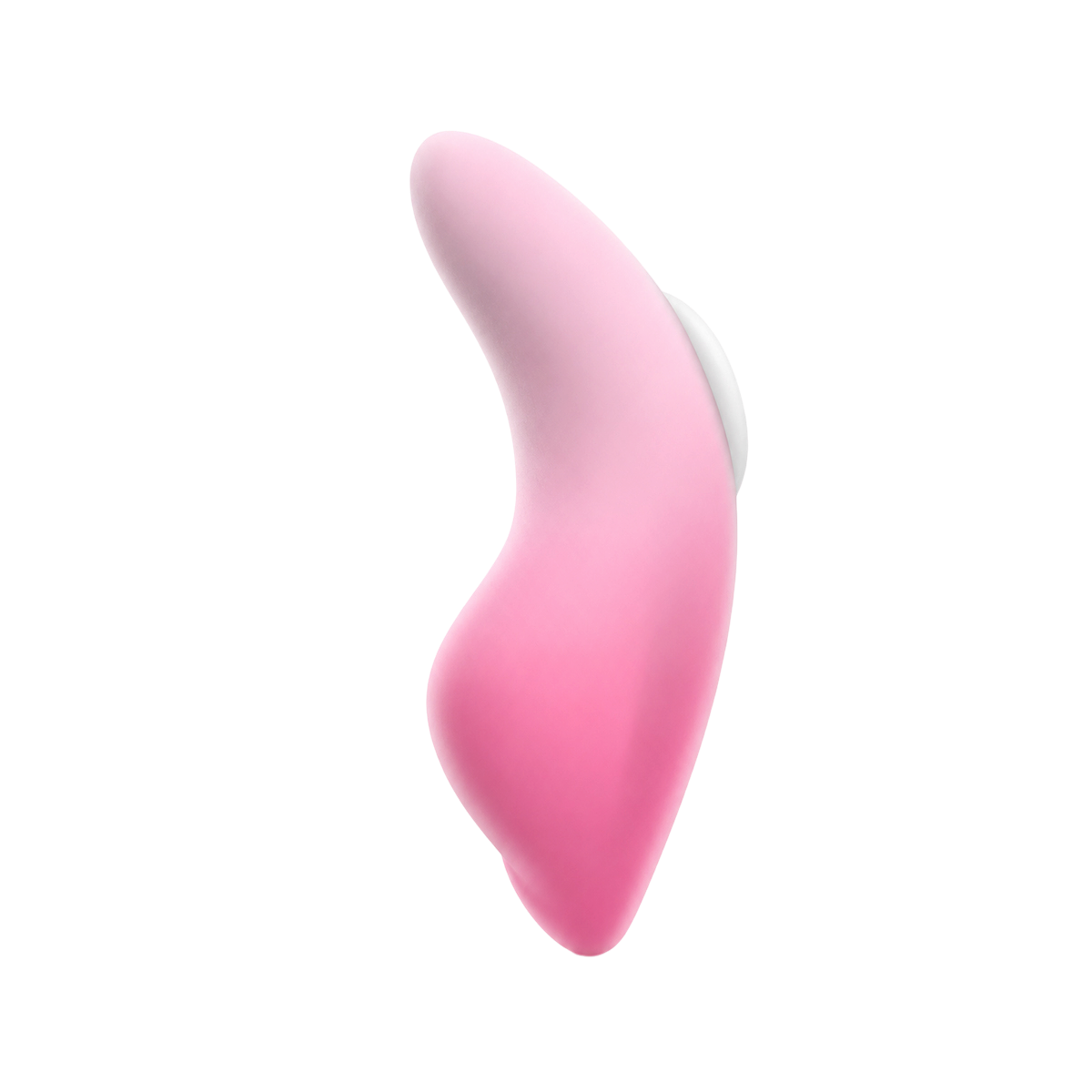 Vibromasseur portable Blisswave DIK debout, silicone rose degrade et fixation magnetique blanche - Oh My God'Z