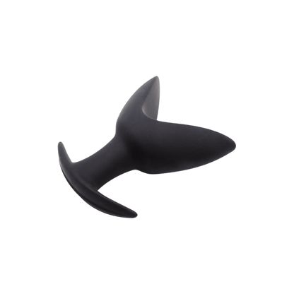 Plug anal Coco Wooomy taille M - vue de profil sur fond blanc - Oh My God'Z
