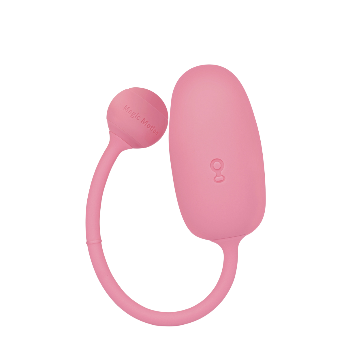 Entraineur Kegel Coach Magic Motion, boule vibrante rose en silicone avec cordon souple et capteur - Oh My God'Z
