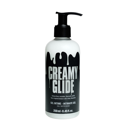 Flacon pompe 250ml de faux sperme Creamy Glide base eau - Oh My God'Z

