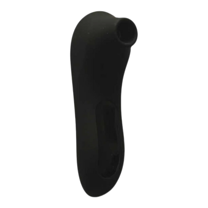 Stimulateur clitoridien Le Maxi en silicone noir, design ergonomique avec tête vibrante - Oh My God'Z