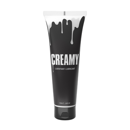 Lubrifiant intime Creamy Cum 150 ml à base d'eau, design épuré - Oh My God'Z
