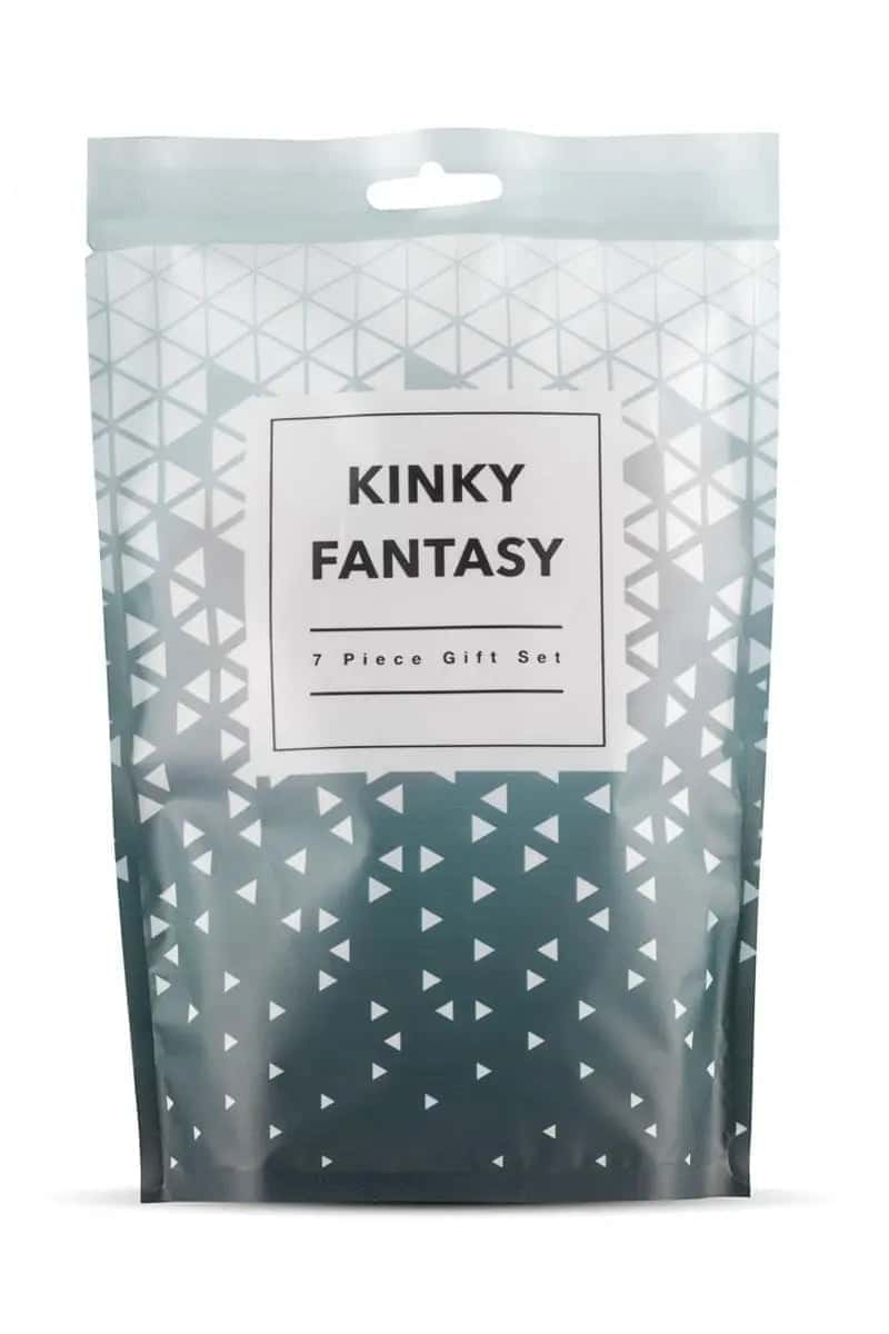Oh My God'Z - Box coquine LoveBoxxx - Kinky Fantasy - vibromasseur - menottes - plumeau - masque 