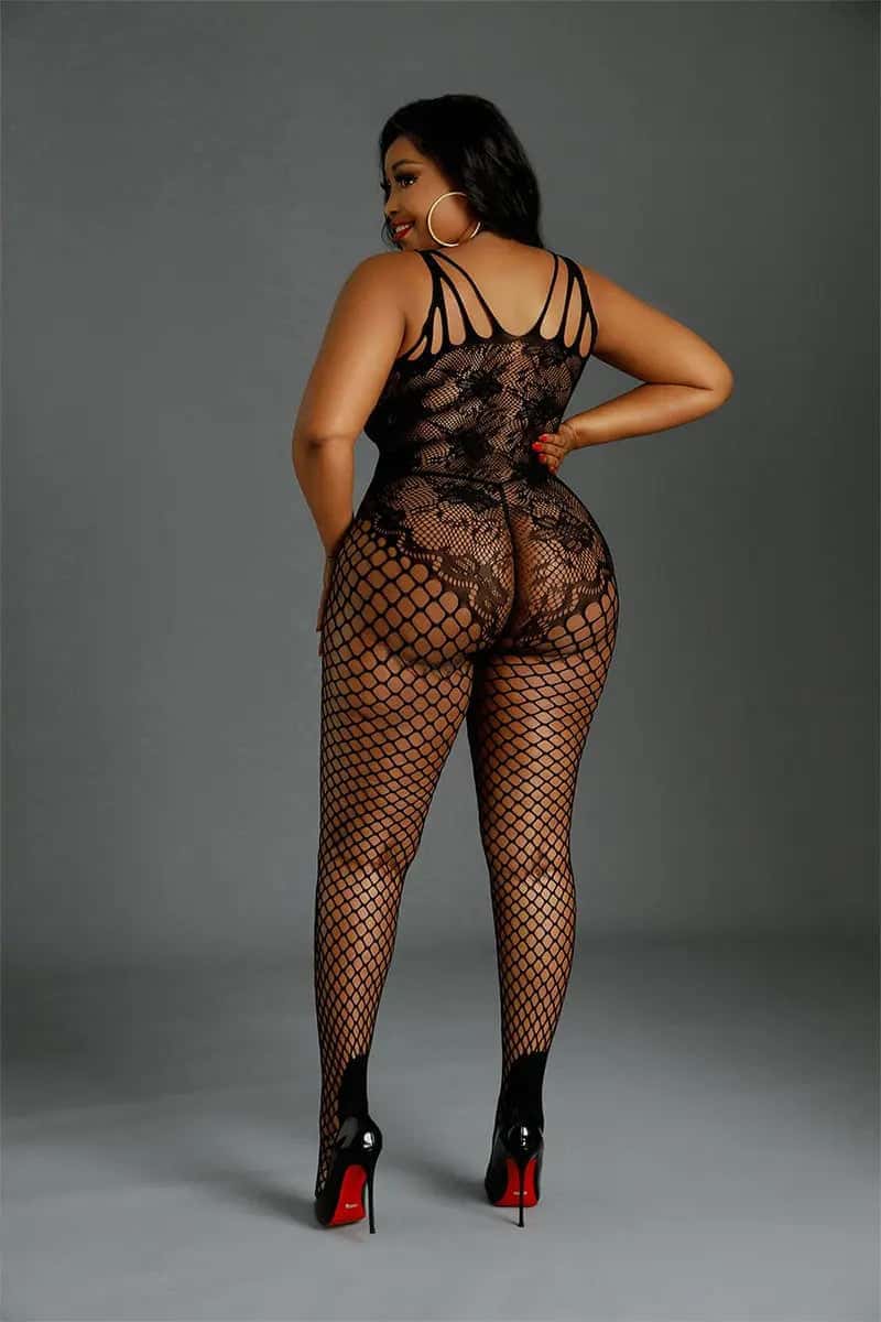 Oh My God'Z - Combinaison résille Queen Size - Moonlight N°4