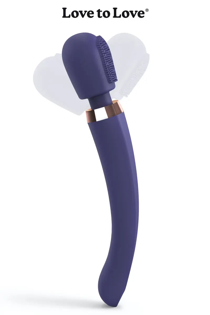 Vibro wand Brush Crush - Love To Love - Oh My God'Z - sextoys - wand - vibromasseur - clitoridien