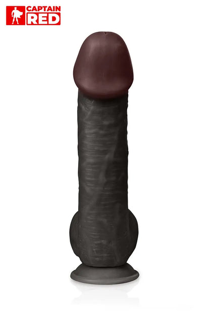 Oh My God'Z - Gode XXL The Super Black 29 x 6,5 cm - Captain Red - godemiché