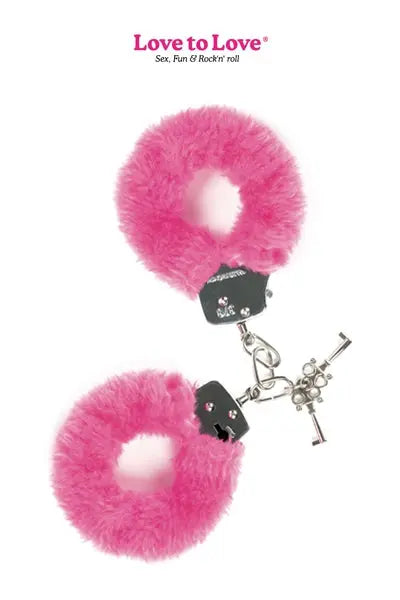 Menottes fourrure Attach me - Oh My God'Z - sextoys - bdsm - jeux érotiques - menottes