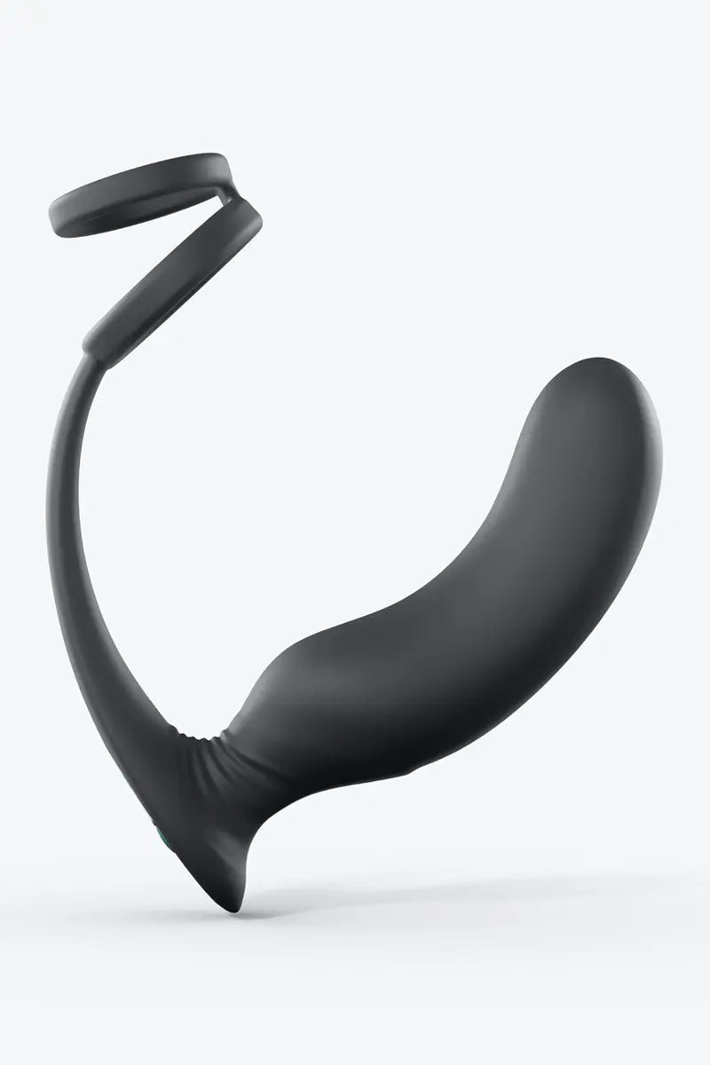 Stimulateur de prostate + cockring Double game télécommandé - Love to Love - Oh My God'Z - sextoys